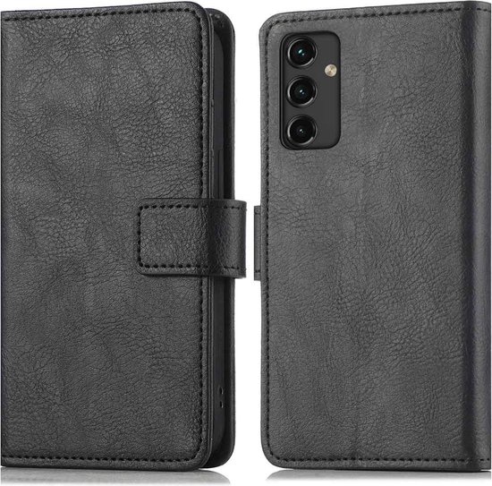 iMoshion Hoesje Geschikt voor Samsung Galaxy A14 (5G) / A14 (4G) Hoesje Met Pasjeshouder - iMoshion Luxe Bookcase - Zwart