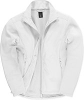 Fleecevest 'Softshell Jacket ID.701' B&C Collection Maat XL Wit