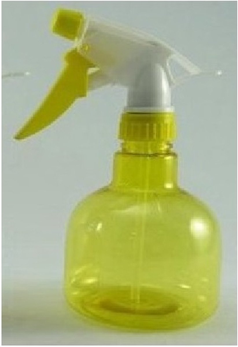 Plantenspuit bol 400ml transparant - GEEL