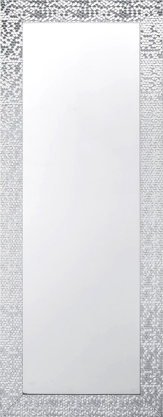 MARANS - Wandspiegel - Zilver - Synthetisch materiaal