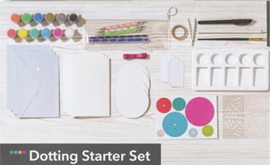 Crelando – Dotting Starter Set - Complete set - Teken sjablonen - 45 Delig - crelando