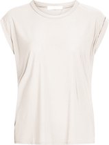 SISTERS POINT Low-a - Dames T-shirt - Cream - Maat L