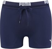 favoriete nikkel Aanmoediging PUMA Swim Logo Trunk Heren Zwembroek - navy - Maat L | bol.com