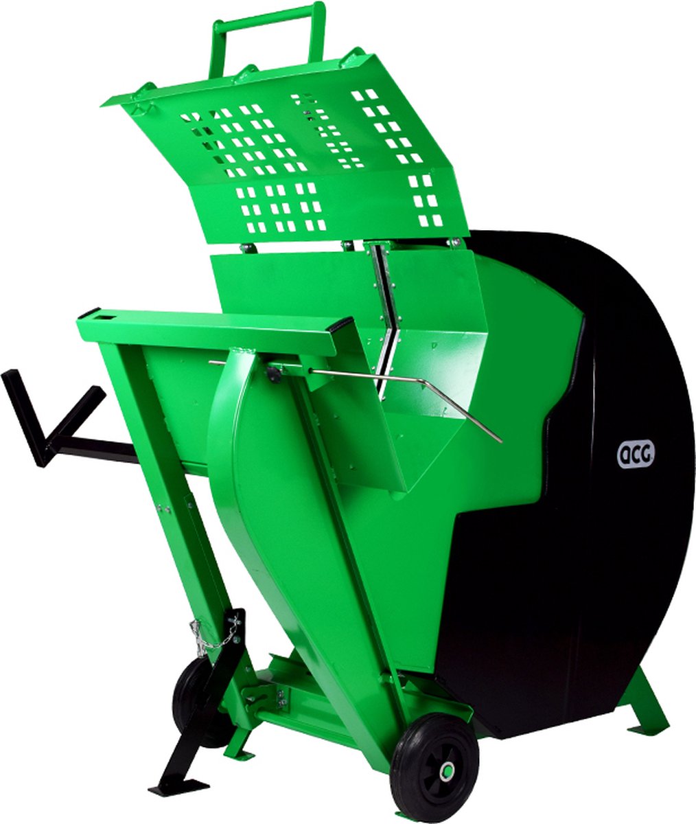 ACG wipzaag 400/700-SUPER - brandhoutzaag - 400V - 24 cm diameter hout - tot 190 cm lengte hout