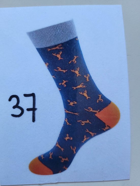 Funny sokken - Kleurrijke Fun-kledingsokken met kreeften