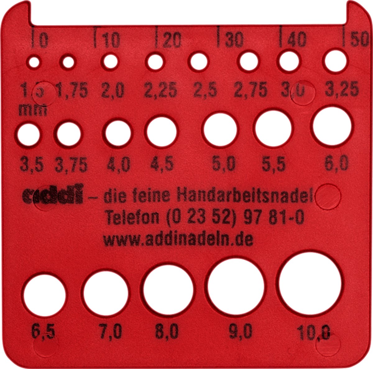 ADDI - BREINAALDENMETER ZONDER MESSEN - ROOD.