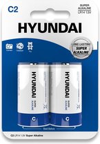 Hyundai Batteries - Super Alkaline C batterijen - 10 stuks
