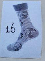 Funny sokken - Kleurrijke Fun-kledingsokken 16
