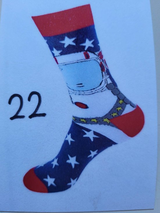 Funny sokken - Kleurrijke Fun-kledingsokken 22