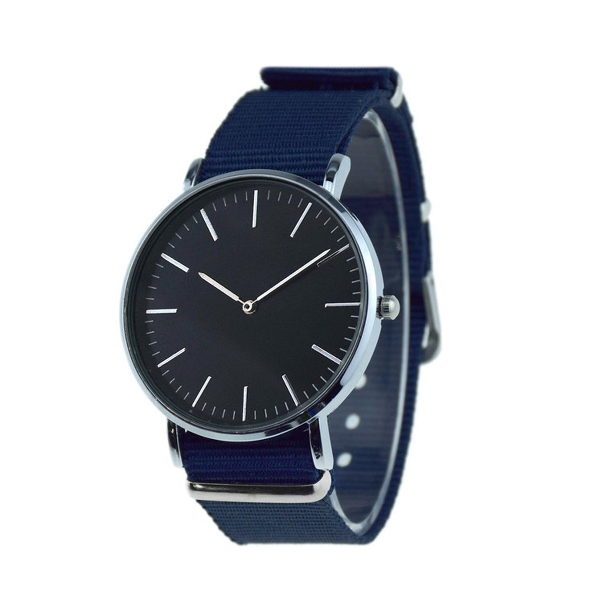 Dexx Blue Horloge - Blauw | Ø 38 mm | Nylon Band | Fashion Favorite
