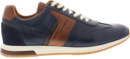 Heren Sneakers Ambitious 11319-6580am.1 Donkerblauw - Maat 45