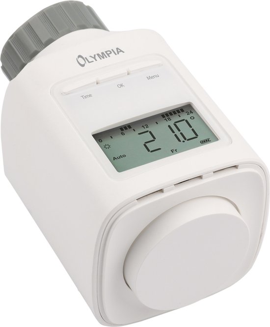 Thermostat de radiateur électronique Olympia HT 430-23A - Vanne  thermostatique -... | bol