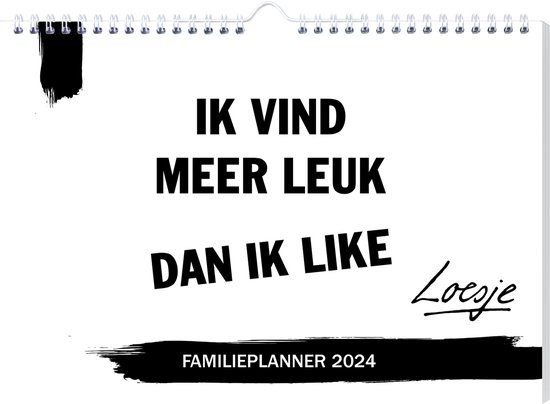 Familieplanner - 2024 - Loesje