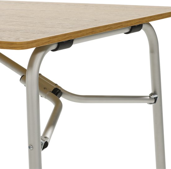 Travellife Sorrento Campingtafel Honeycomb Bruin 120x80 - Kras- en hittebestendig - Extreem lichtgewicht - Inclusief draagtas van Travellife — afbeelding 4