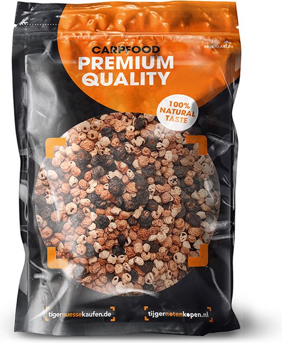 Robin's Tijgernoten Mix 6-15mm 2,5KG - Tijgernoten Karper - Karpervissen - Partikels - Karper Aas - Karper Vissen - Karper Voer - Karper — afbeelding 2