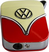 Aansteker Gas - Volkswagen - Retro stijl – RVS - Lichtrood