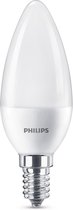 Philips 7 W (60 W) E14 Warm white Non-dimmable Candle energy-saving lamp