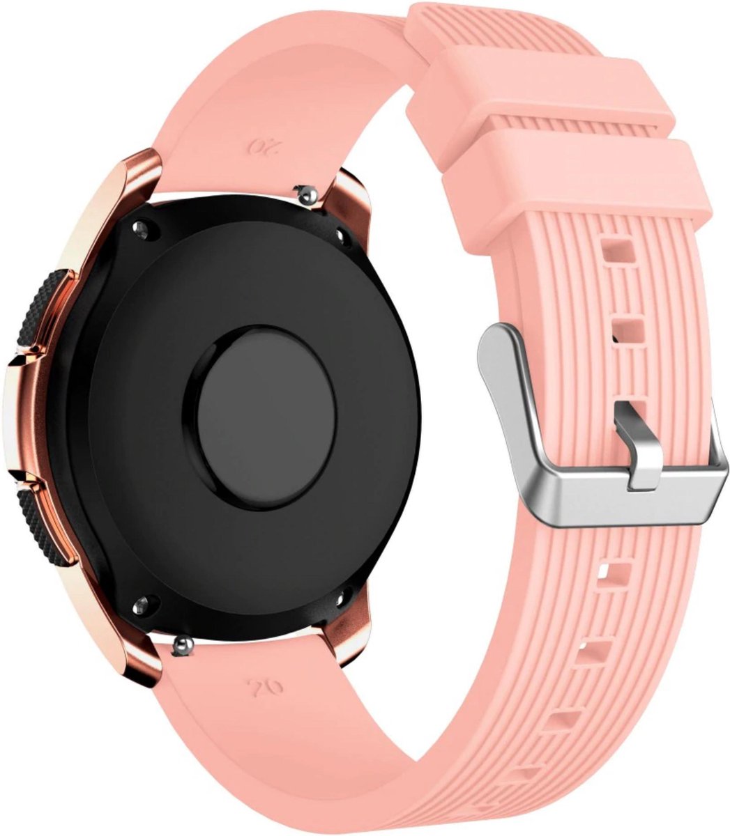 KELERINO. - Siliconen bandje geschikt voor Samsung Galaxy Active / 42 MM - Roze