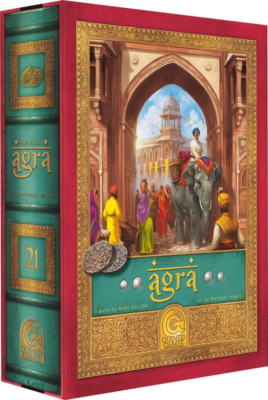 Boek: Asmodee Agra - DE/EN/FR/NL, geschreven door Quined Games