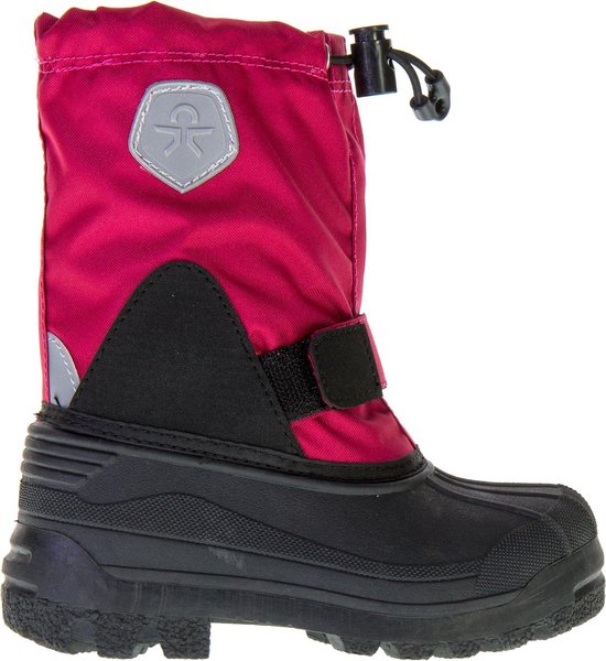 Color Kids Sianna Snowboots Kids Snowboots - Maat 31--CONVERTMeisjesKinderen  - roze/zwart | bol.com