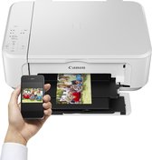 Bol.com Canon PIXMA MG3650S - All-in-One Printer - Wit aanbieding