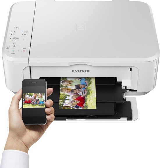 slijtage aanval viool Canon PIXMA MG3650S - All-in-One Printer - Wit | bol.com
