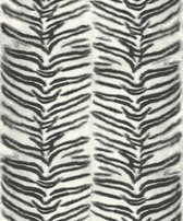 Dutch Wallcoverings vliesbehang tijgerprint - zwart/wit