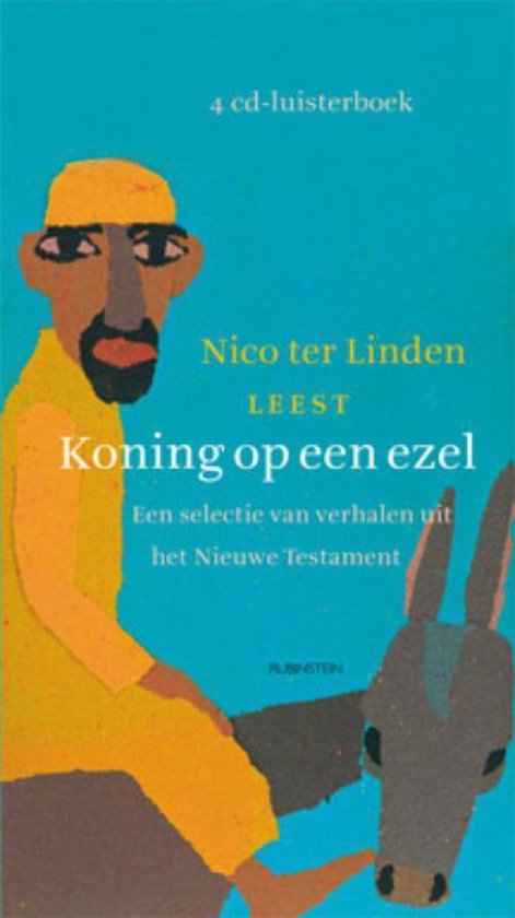 Cover van het boek 'Koning op een ezel' van Nico ter Linden en John Linden
