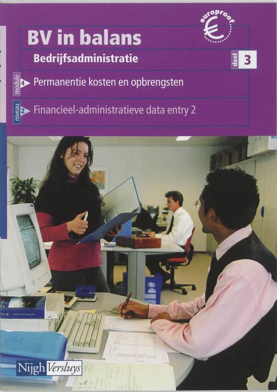 Leerlingenboek Bedrijfsadministratie 3 BV in balans