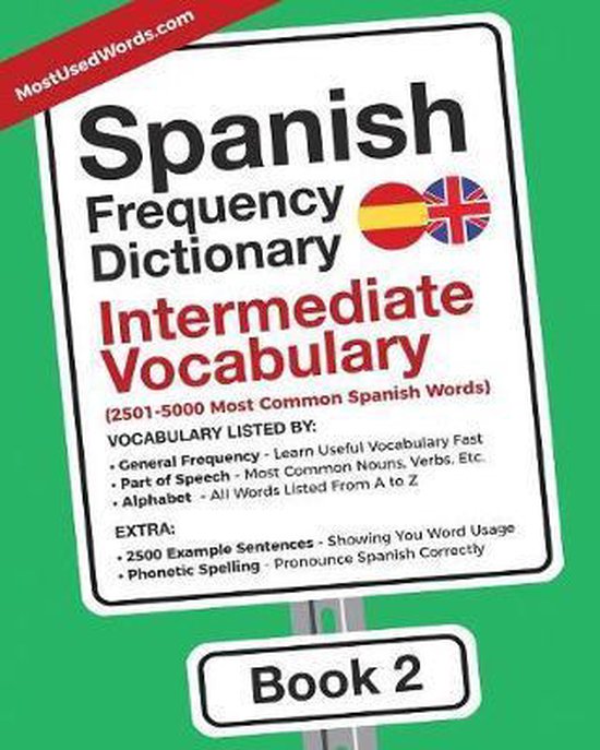 Spanish - English- Spanish Frequency Dictionary - Intermedia ... - cover
