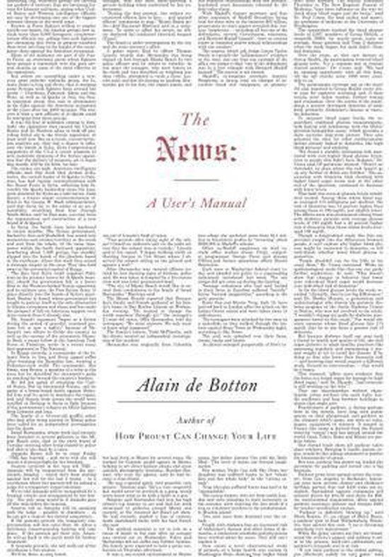 The News: A User's Manual - cover