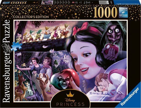 Ravensburger puzzel Disney Sneeuwwitje Collector's Legpuzzel - 1000... | bol.com