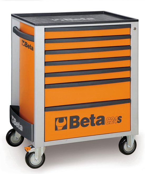Beta gereedschapswagen C24S met 7 laden - oranje | bol.com