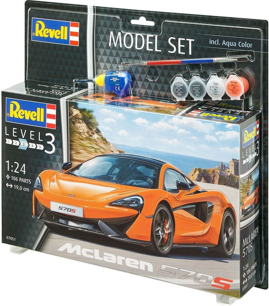 Maquette Revell Model Set Mclaren 570S ( 67051 ) - Vosges Modélisme