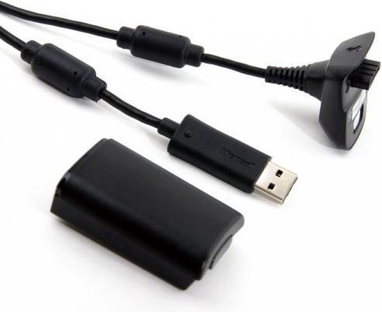 360 Controller Battery Pack For XBOX Rechargeable Battery Pack 4800mAh Replacement Battery Pack with 1.5m USB Charging Cable and Charging Base