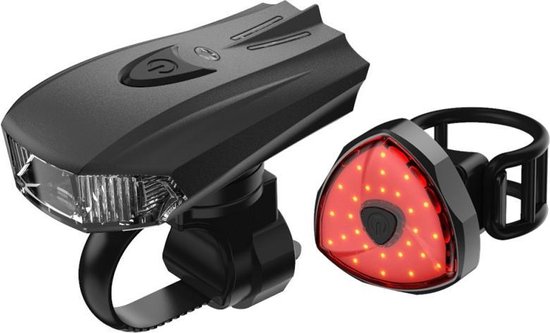 Kit d' éclairage vélo Pro Sport Lights - Rechargeable USB - Éclairage vélo  LED - LED... | bol.com