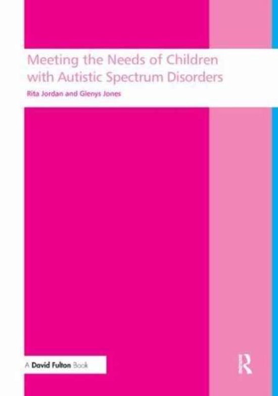 Meeting the needs of children with autistic spectrum disorde ... - cover