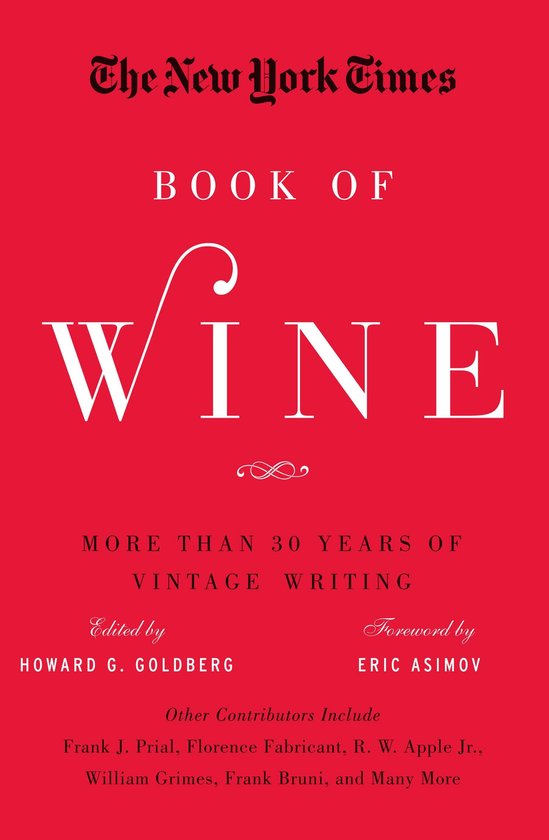The New York Times Book of Wine - cover
