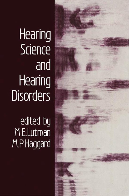 Hearing Science and Hearing Disorders - cover