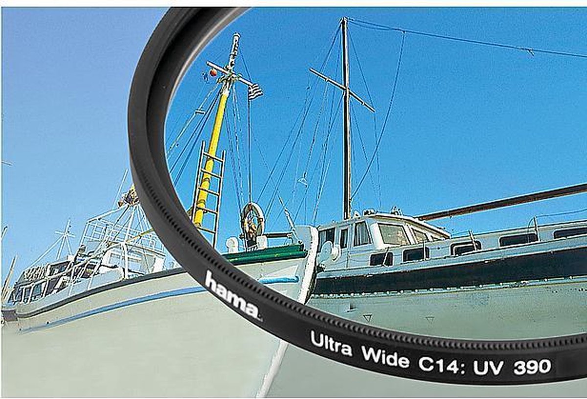 Hama Filtre UV (390 (O-Haze) HTMC 55 mm) Noir