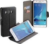 MP Case zwart bookcase voor de Samsung Galaxy J5 2016 wallet cover