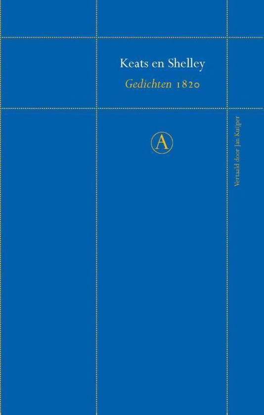 Perpetua 65 - Gedichten 1820 - cover