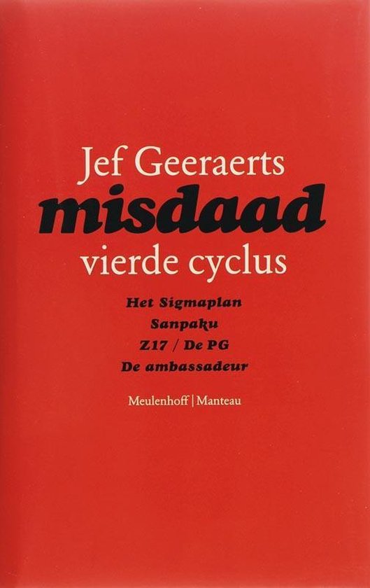 9789085420774 - Misdaad / Vierde cyclus