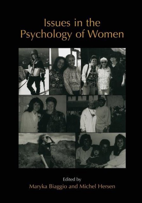 Issues in the Psychology of Women - cover