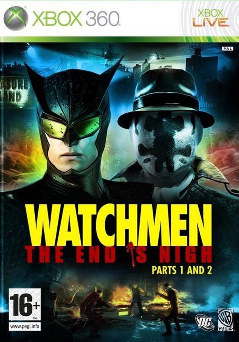 Watchmen The end is Nigh part 1 and 2 (xbox 360 used game)