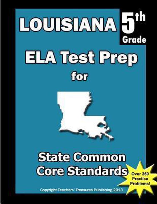 Louisiana 5th Grade Ela Test Prep - cover