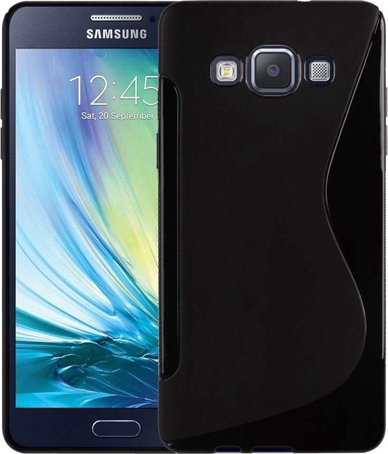 Coque en silicone Comutter pour Samsung Galaxy A3 2015 noire | bol.com