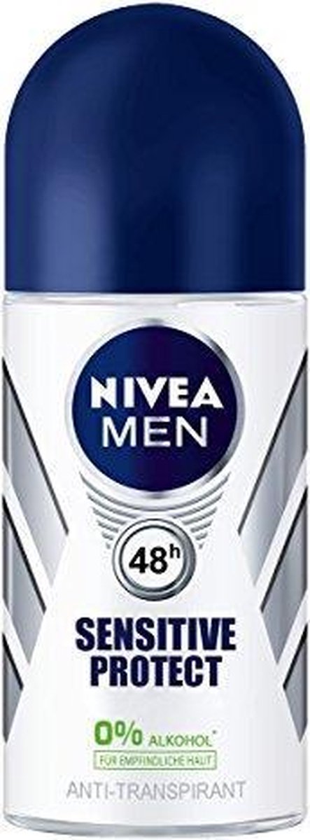Nivea For Men Roll-on Deodorant Sensitive Protect - 50 ml