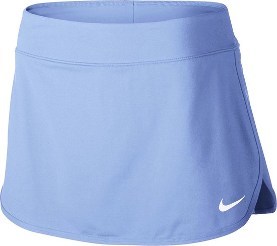 besteden Eik functie Nike Pure Tennisrokje Dames Sportrok - Maat M - Vrouwen - blauw | bol.com