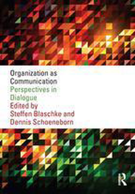 Organization as Communication - cover